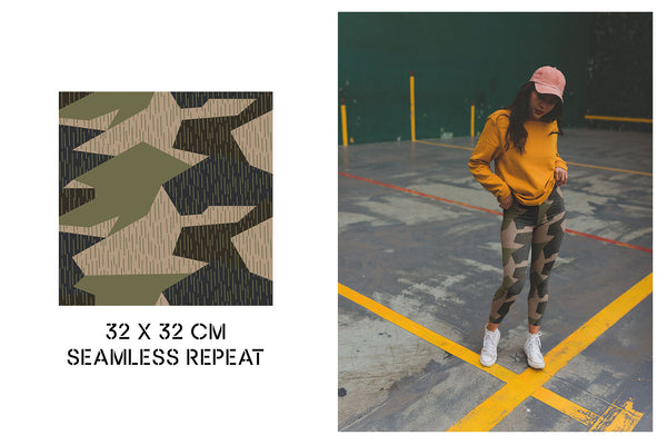 Splittertarn Seamless Vector Pattern