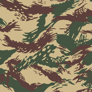Greek Lizard Camouflage Vector Pattern